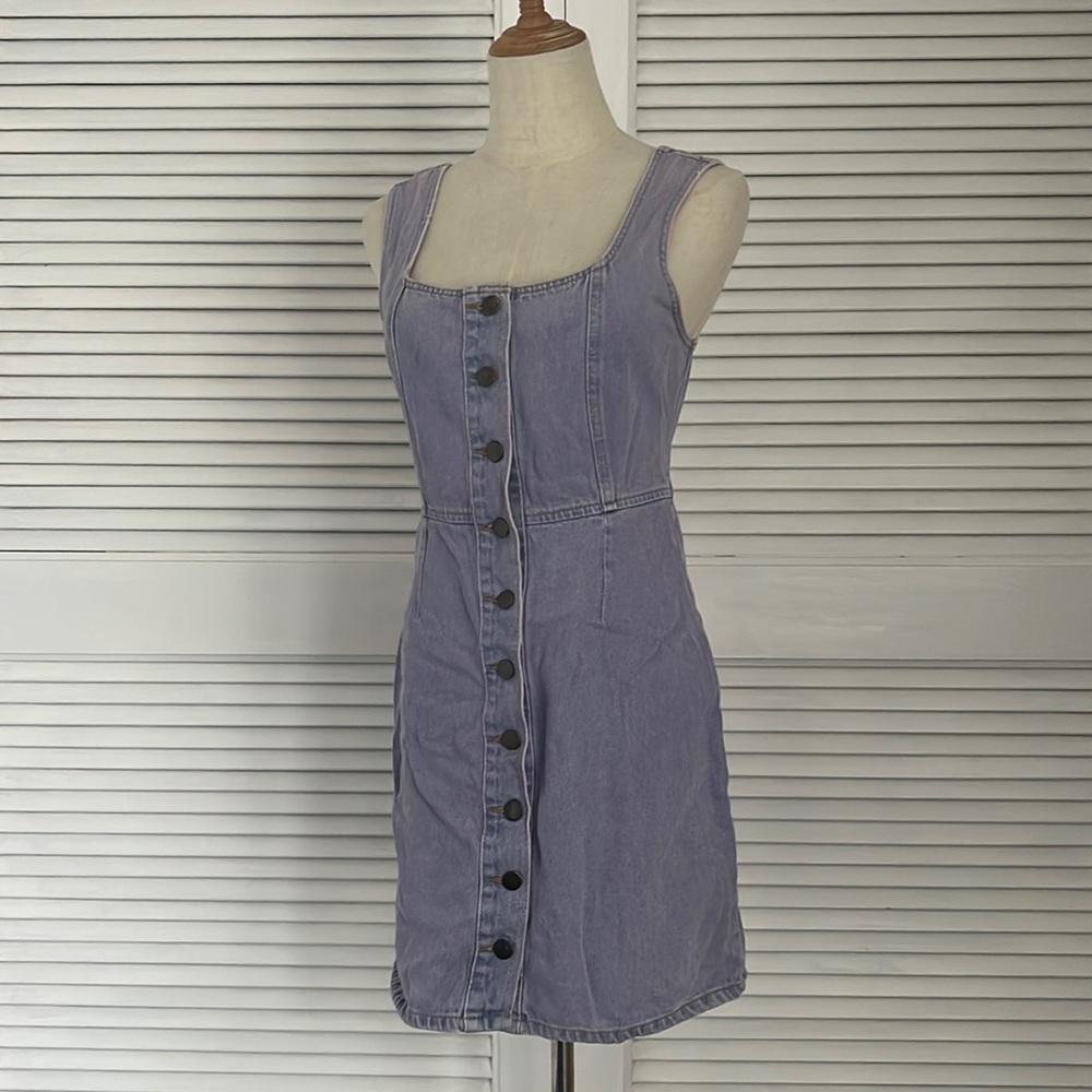 URBAN OUTFITTERS | Purple Jean Dress